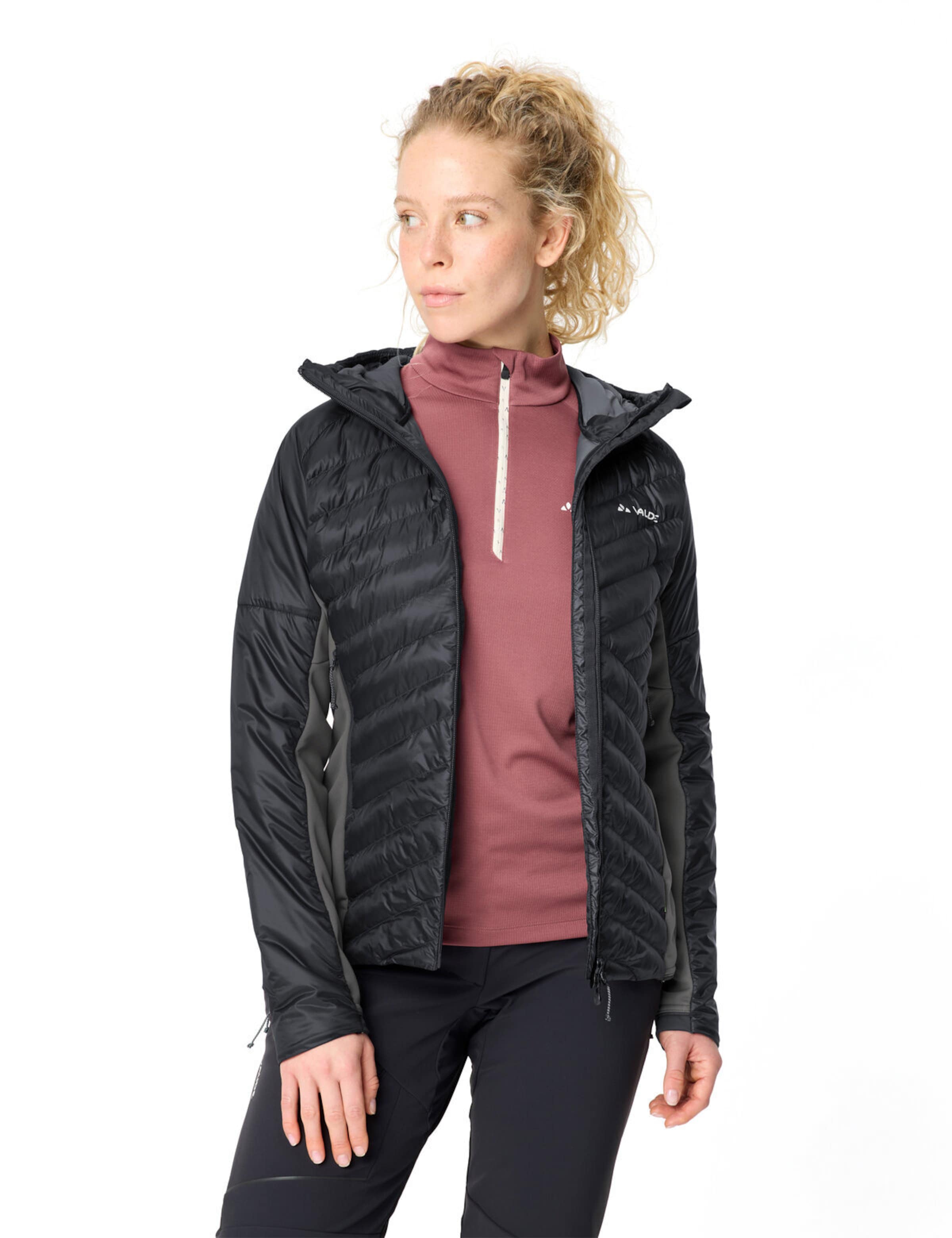 VAUDE Sportjas 'Sesvenna Pro III' in Zwart
