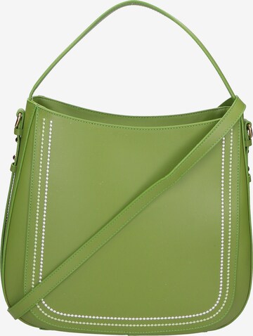 Borsa a mano di Gave Lux in verde: frontale