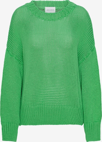 americandreams Oversizepullover 'Pepper' in Grün: Vorderseite