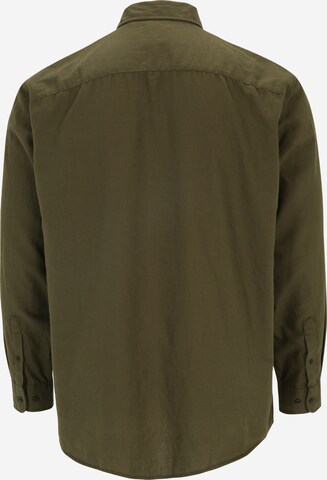 Jack & Jones Plus Regular fit Button Up Shirt 'CHASER JOSHUA' in Green