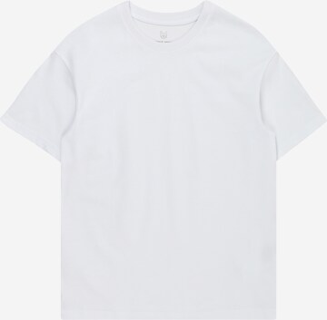 T-Shirt Jack & Jones Junior en blanc : devant