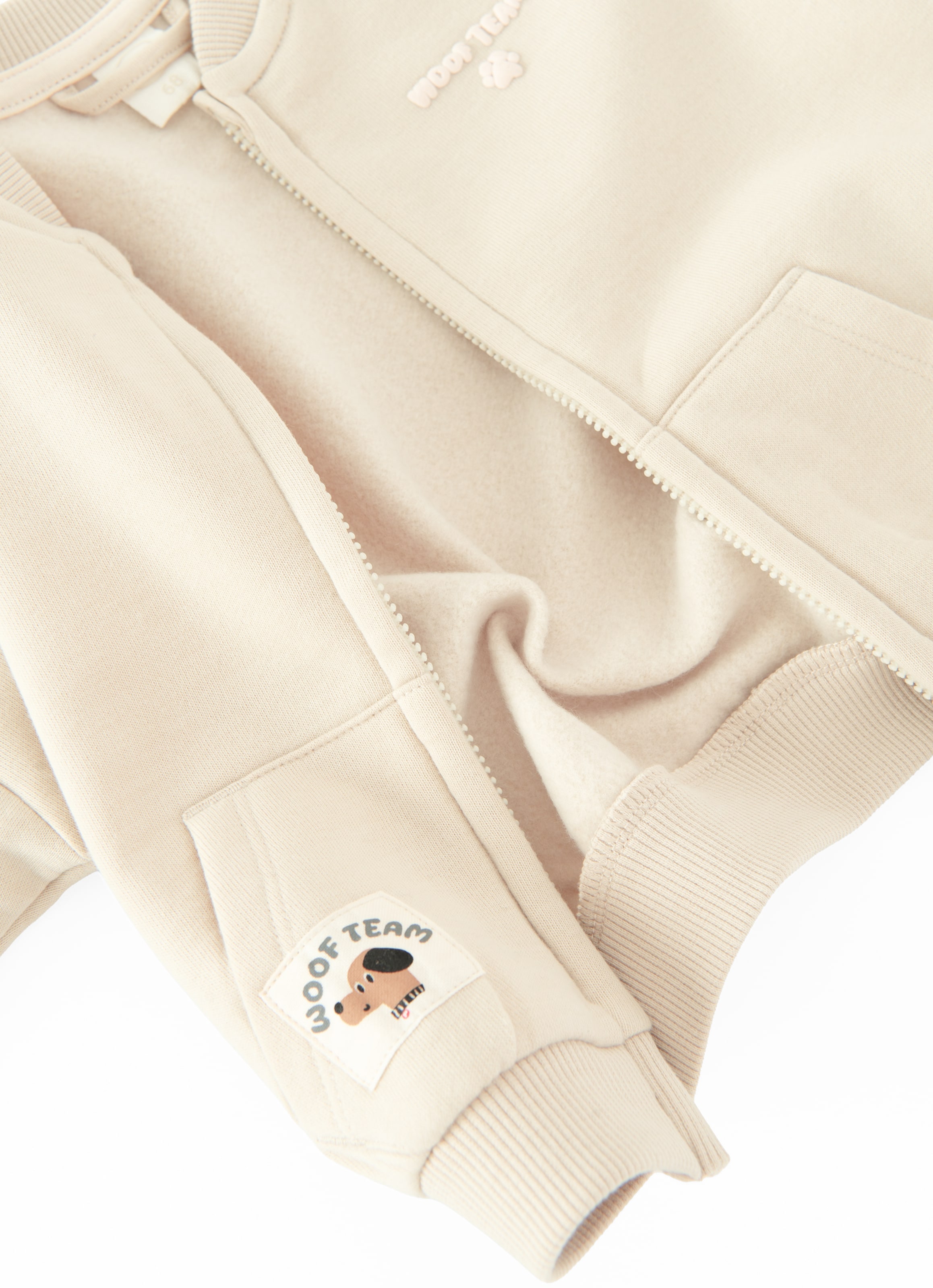 Cool Club Collegetakki värissä beige