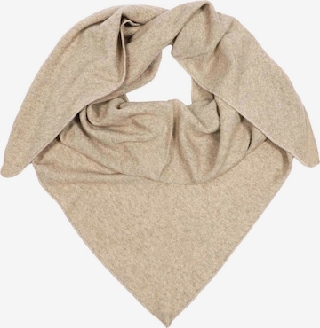 Foulard di Zwillingsherz in beige: frontale