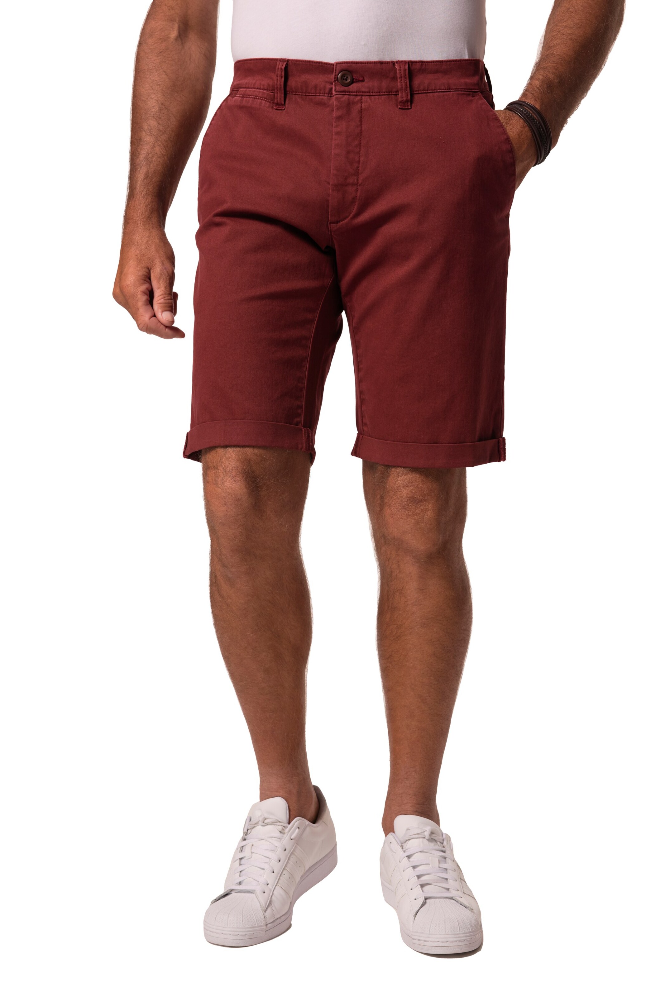 JP1880 Regular Pants 'Bermuda' in Red