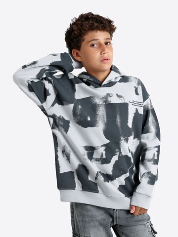 Solang Sweatshirt Oversized Hoodie Streetstyle-Look in Beige