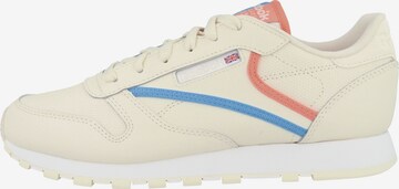 Sneaker bassa 'Classic' di Reebok in beige