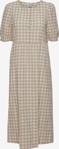 ICHI Dress 'GRY' in Beige: front