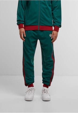 Sergio Tacchini Tapered Pants 'Damarindo' in Green: front