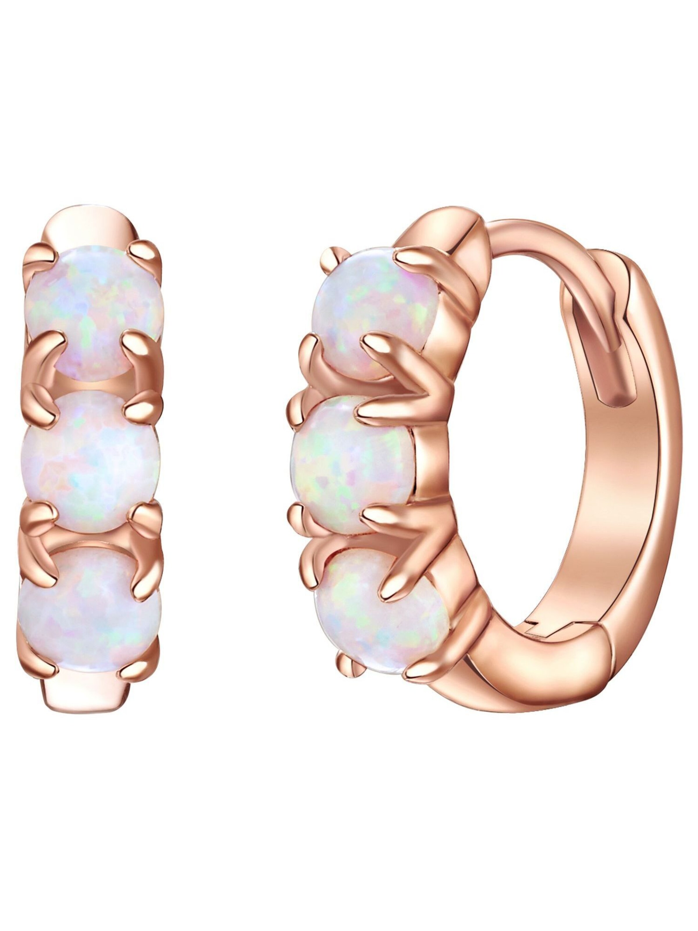 Boucles d'oreilles Glanzstücke München en or : devant