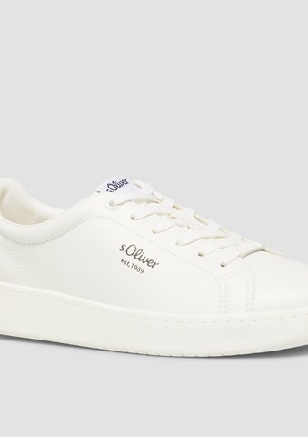 s.Oliver Platform trainers in White