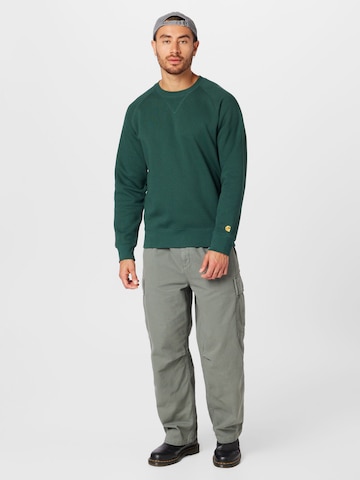 Carhartt WIP Sweatshirt 'Chase' i grøn