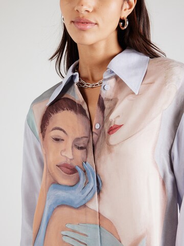 & Other Stories Bluse in Blau