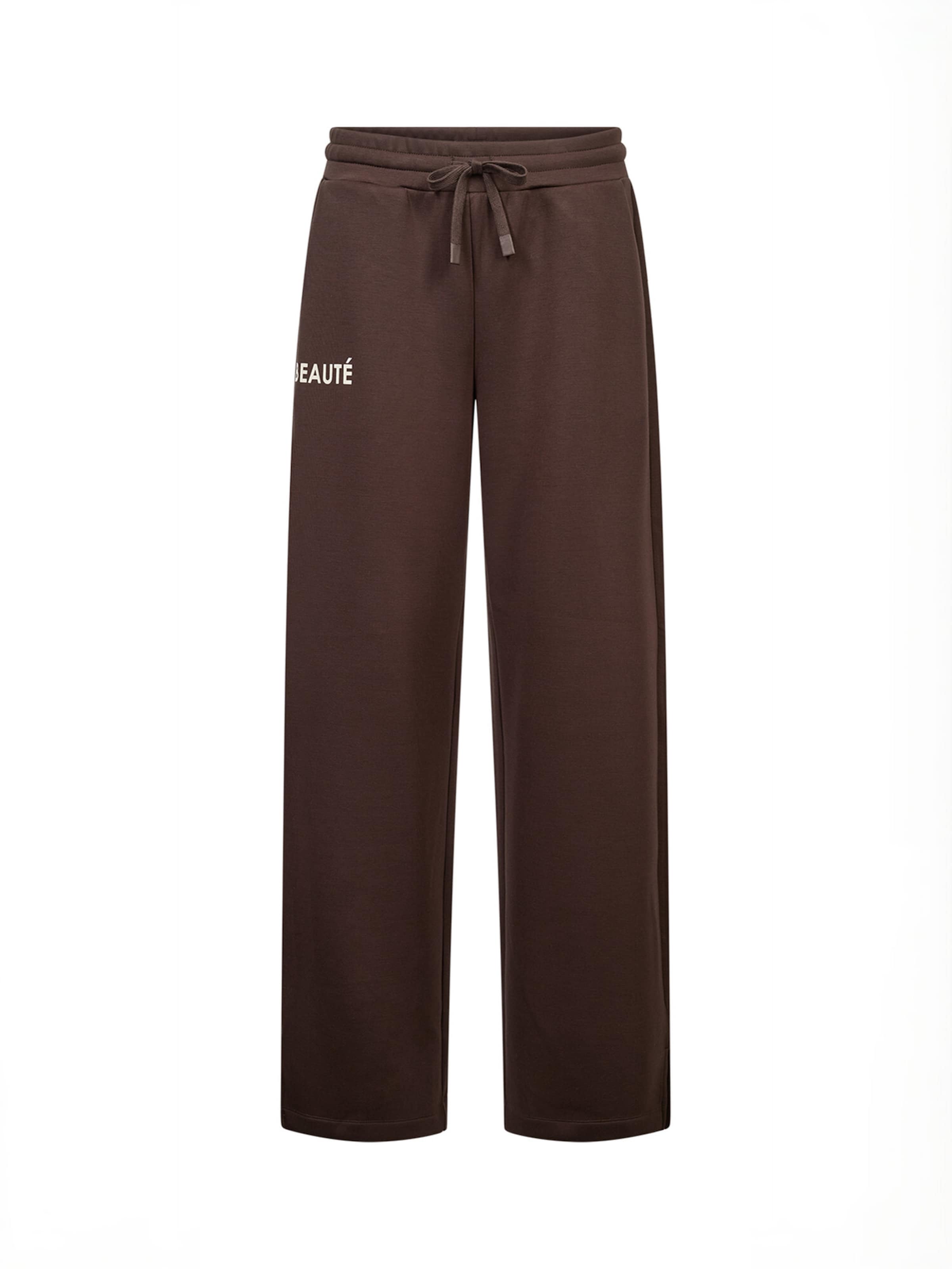 Soyaconcept - regular Pantalón ' SC-JANNY ' en marrón: frente
