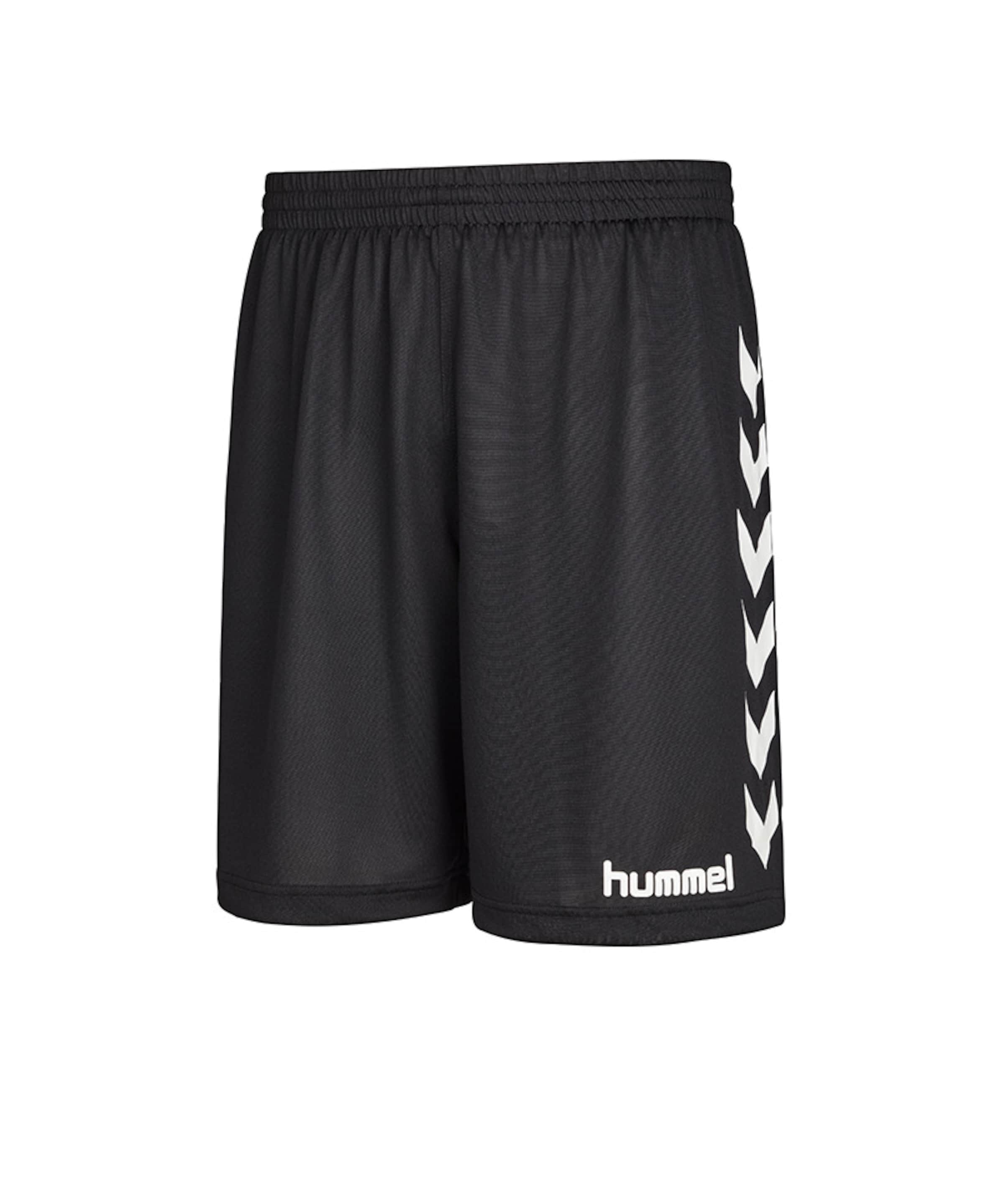 Regular Pantalon de sport 'Essential' Hummel en noir : devant