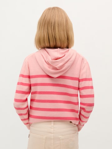 Scalpers Stripes Hoodie Tricot Girls ' ' in Pink