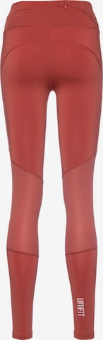 UNIFIT Skinny Sporthose in Rot