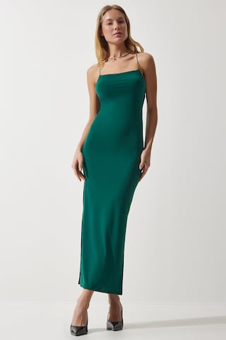 Happiness İstanbul Sukienka w kolorze zielony: przód