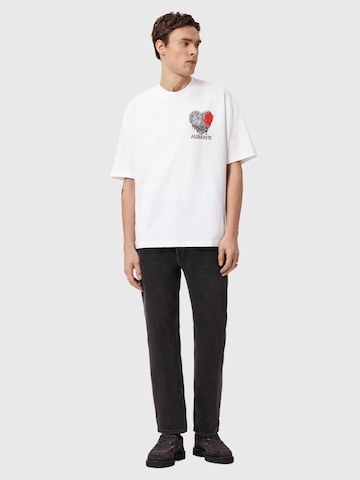 AllSaints Póló 'CHASTE' - fehér