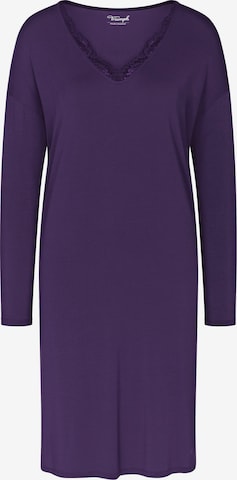 TRIUMPH - Camisola de pijama ' Timeless Sensuality ' em roxo: frente
