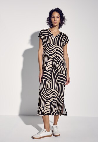 STREET ONE Kleid in Beige: Vorderseite