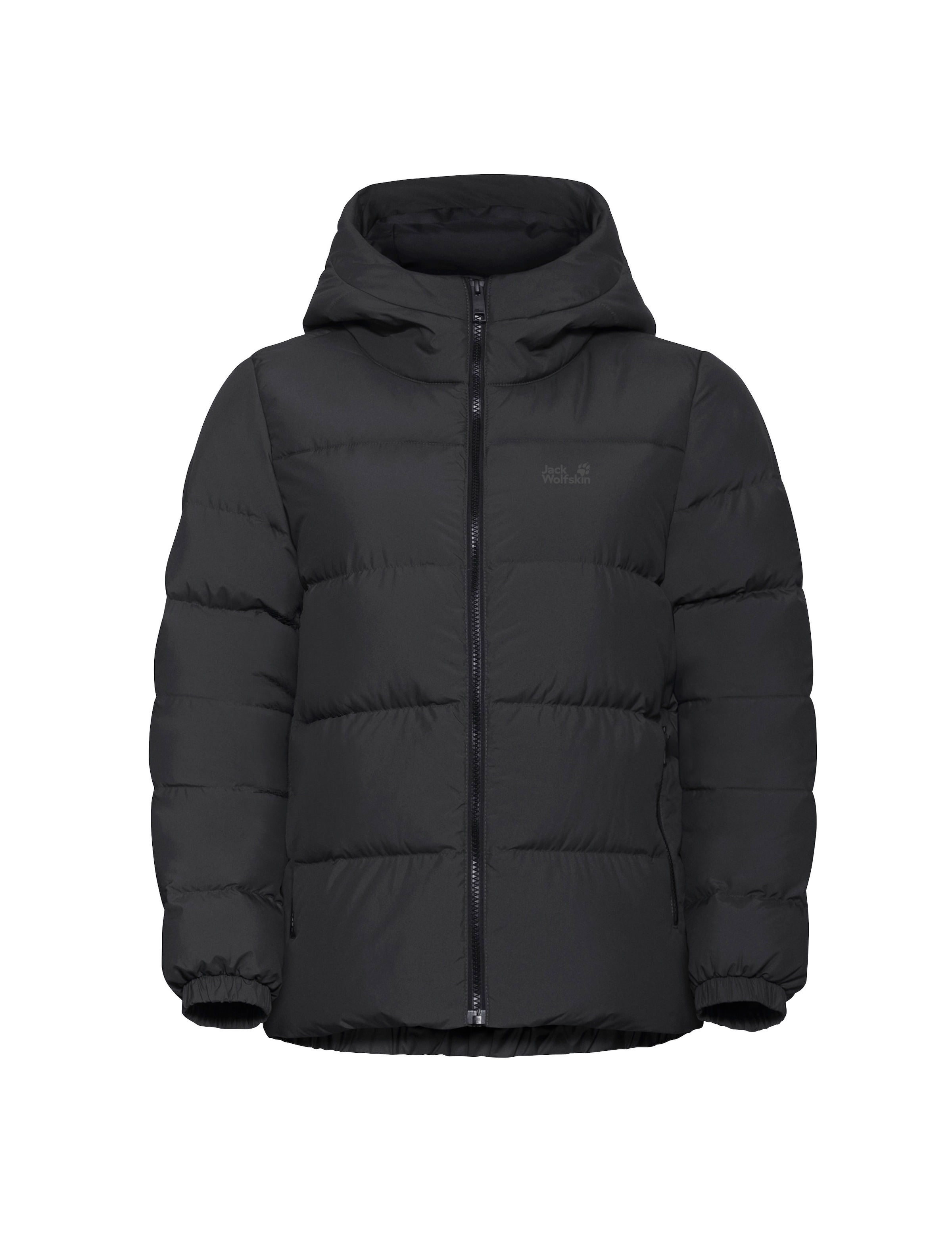 JACK WOLFSKIN Winter Jacket in Black: front