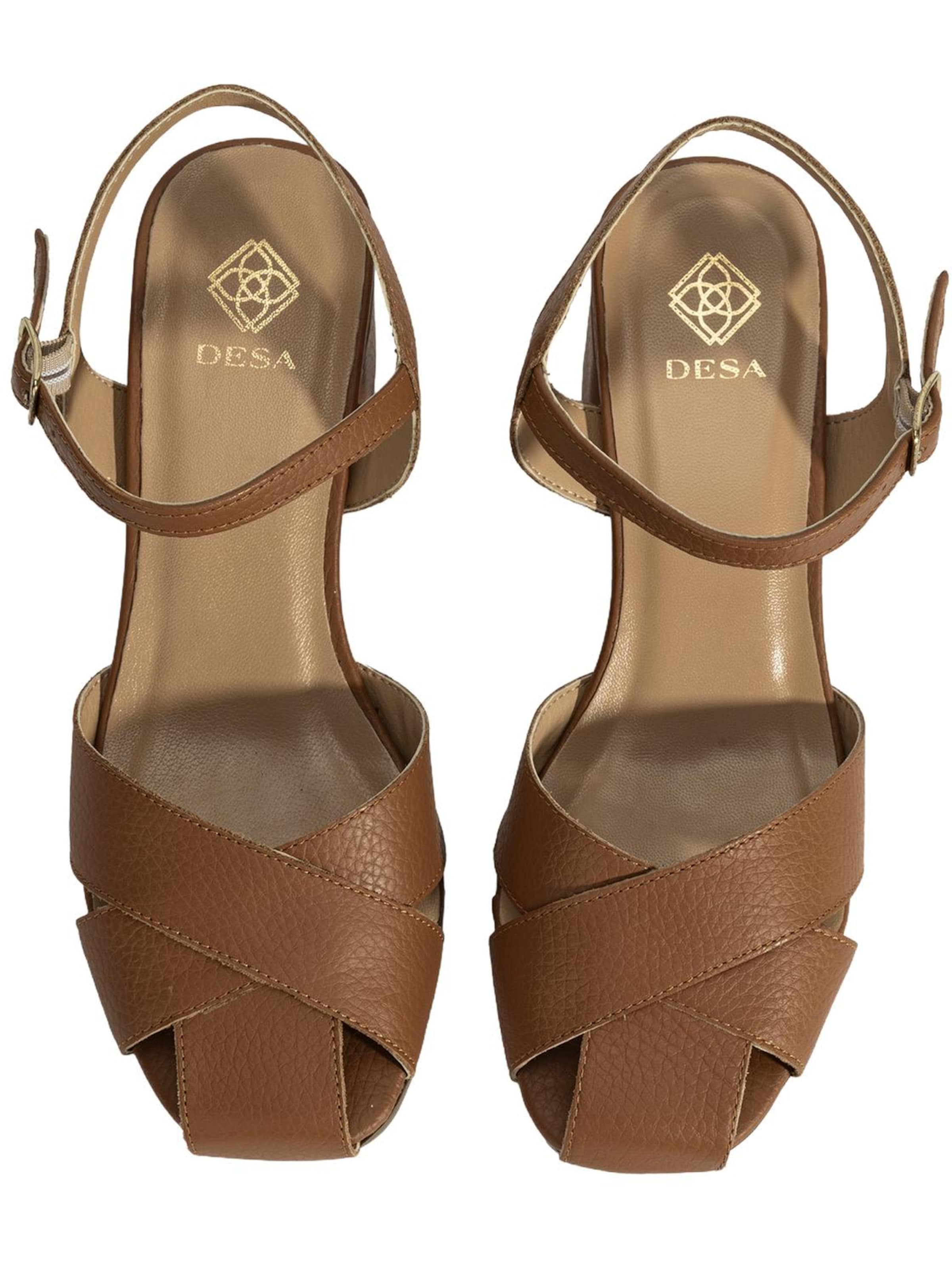 Desa Sandal 'Sandalen' in Brown