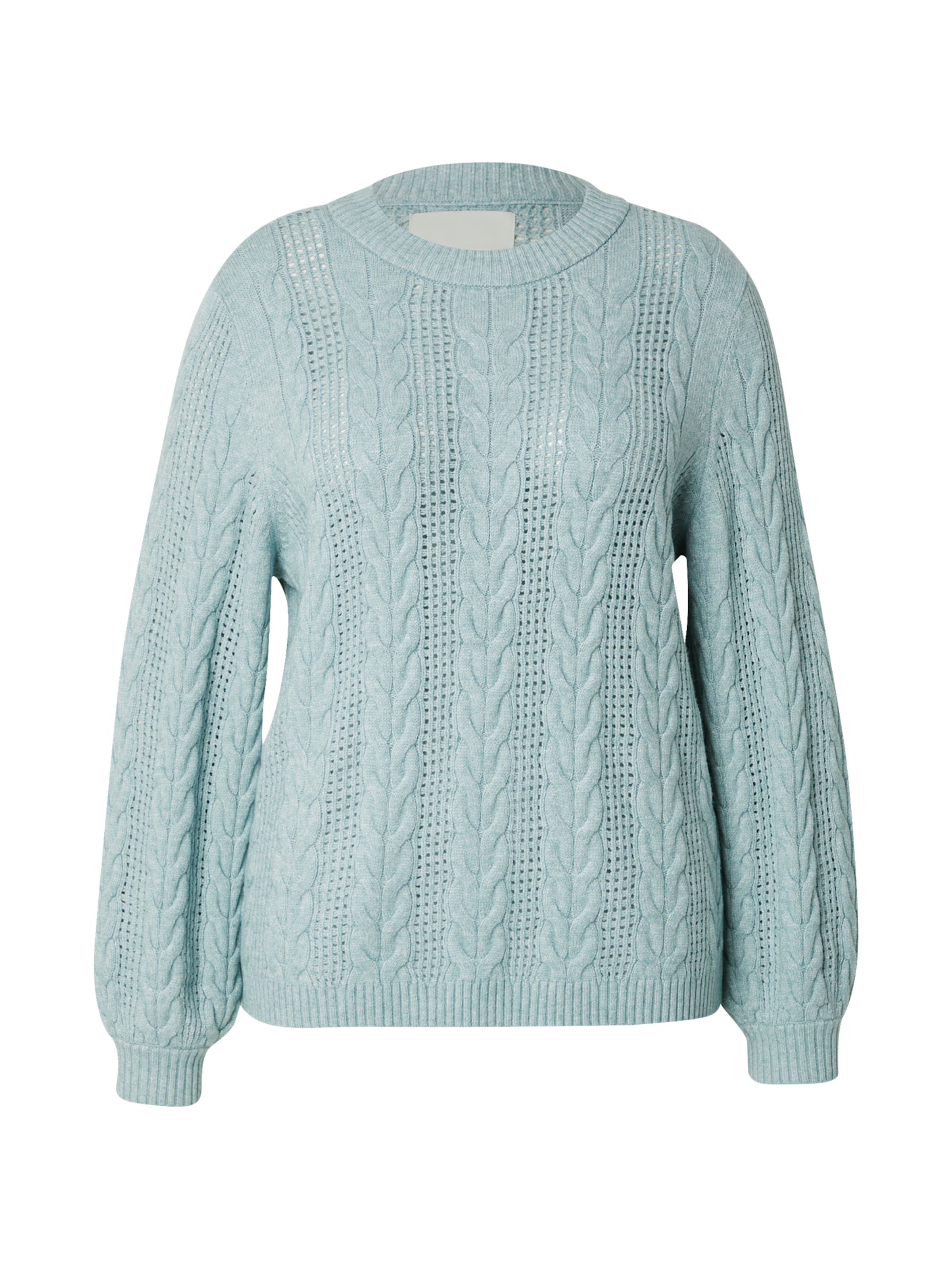 Pulover 'CARRubina' de la ONLY Carmakoma pe albastru: față