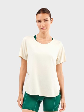 T-shirt Gisela en beige : devant