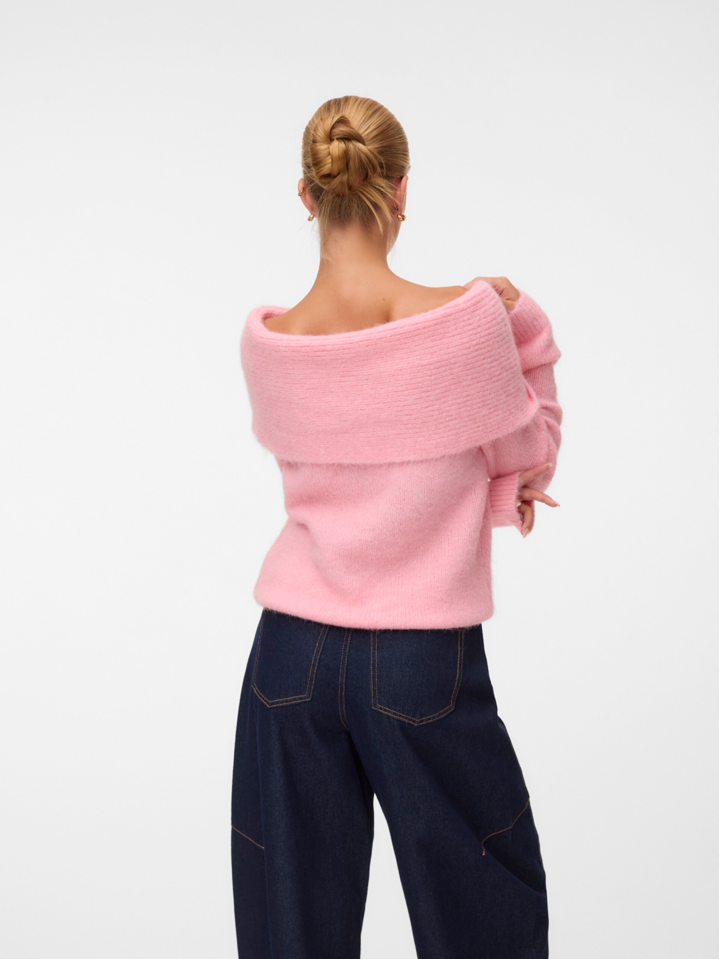 VERO MODA Πουλόβερ 'VMSORRINA' σε ροζ