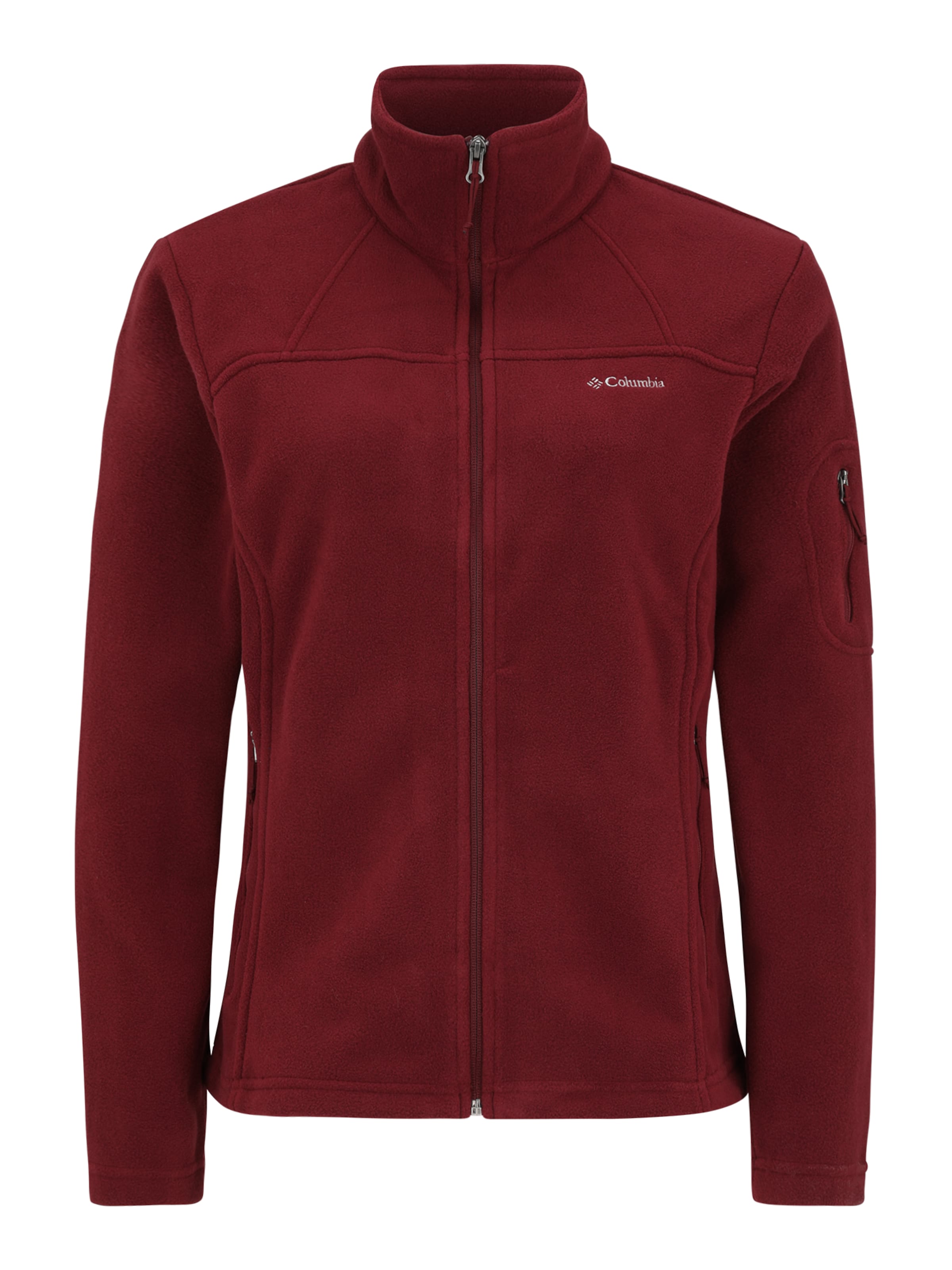 COLUMBIA Funktionsfleecejacke 'Fast Trek II' in Rot: Vorderseite