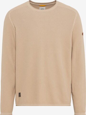 CAMEL ACTIVE Pullover in Beige: predná strana