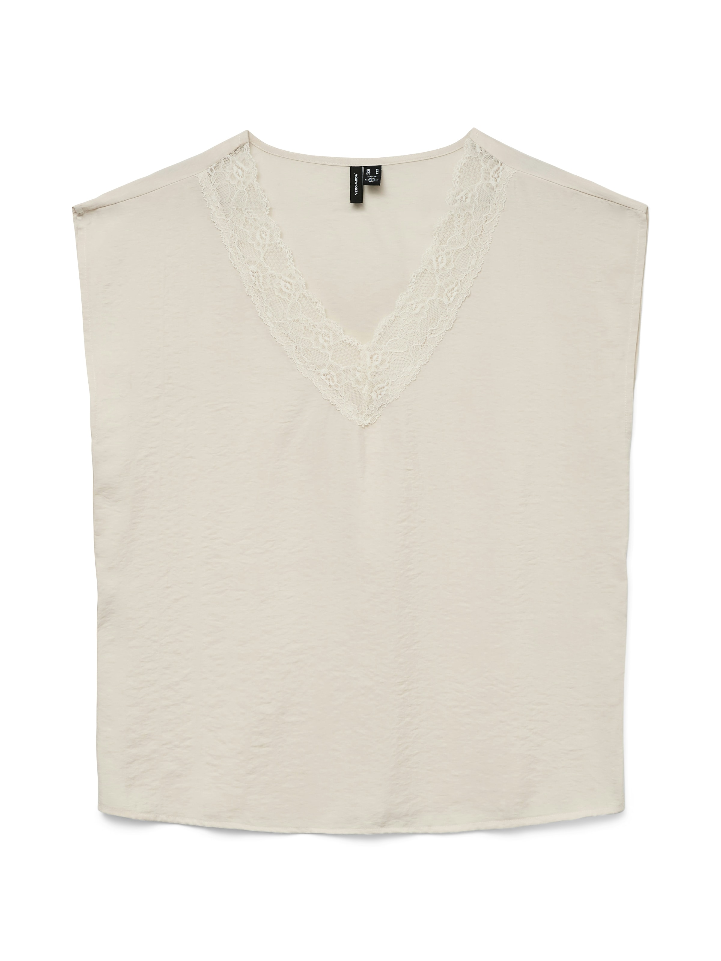VERO MODA Top 'VMSafa' in White: front