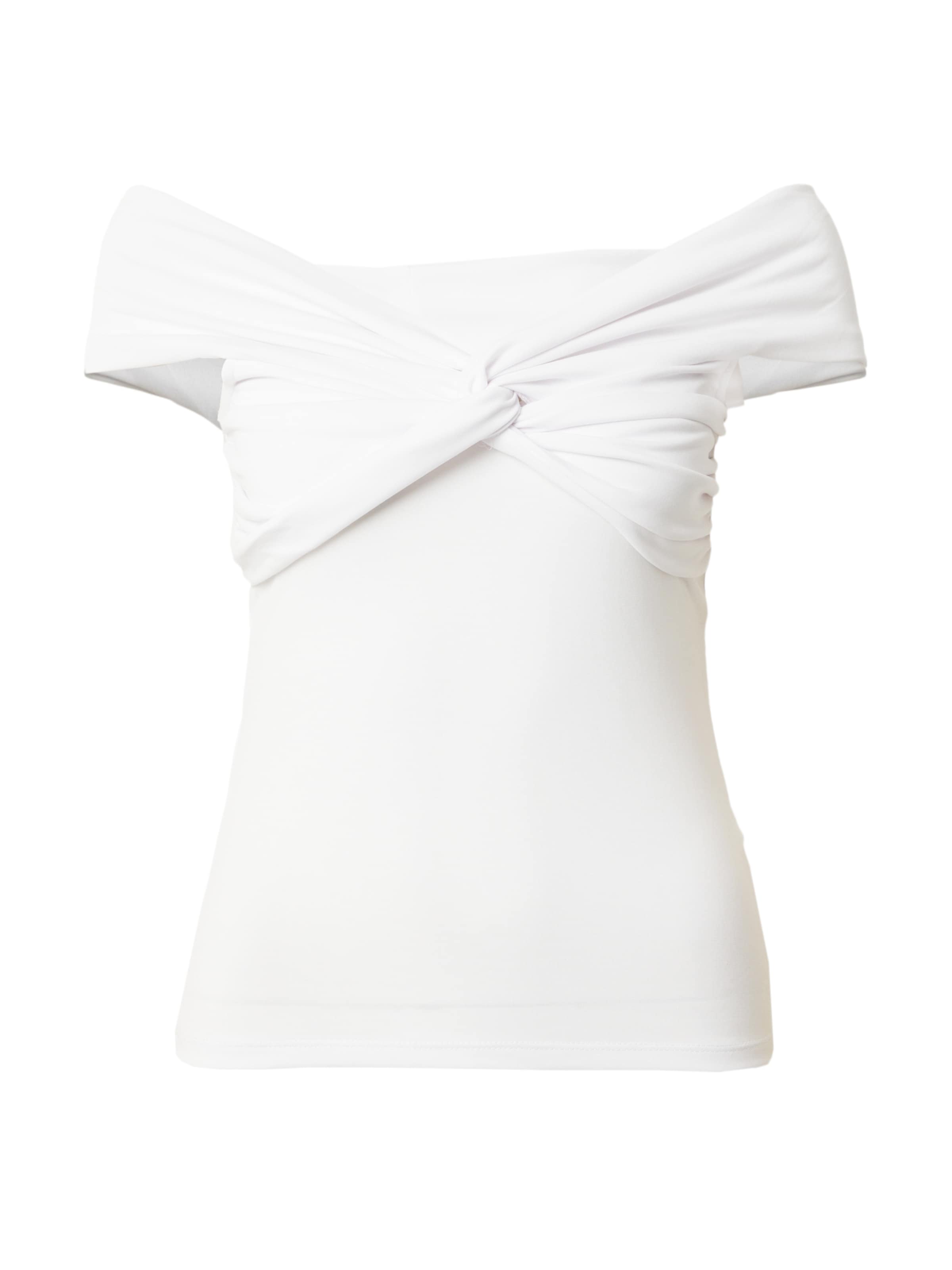 ABOUT YOU x Iconic by Tatiana Kucharova Τοπ 'Jaden' σε λευκό, Άποψη προϊόντος