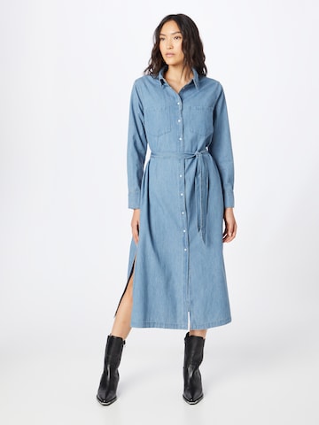 Grace & Mila Shirt Dress 'GEMMA' in Blue: front