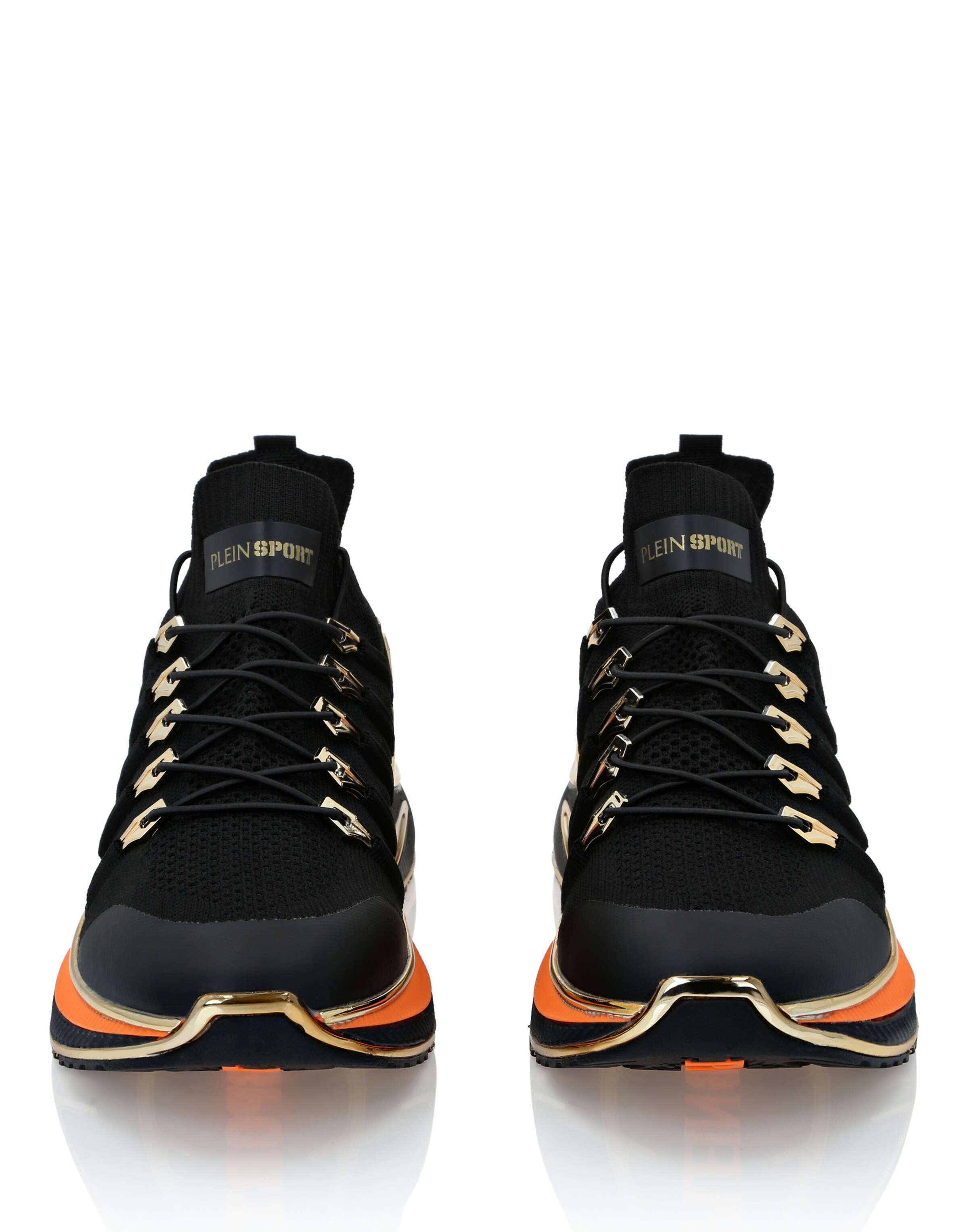 Plein Sport - Zapatillas deportivas bajas 'Chrome Surfer' en negro