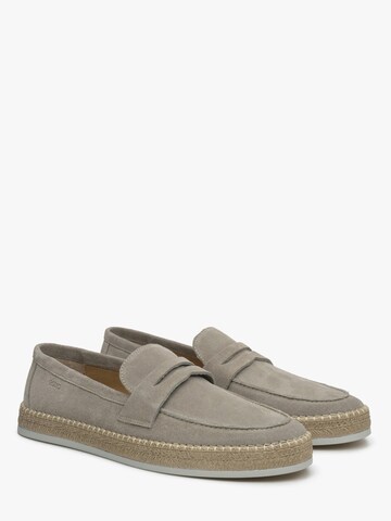 Estro Moccasin '09-4560' in Beige: front