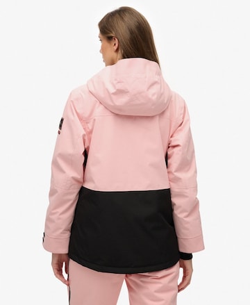 Veste de sport Superdry en rose