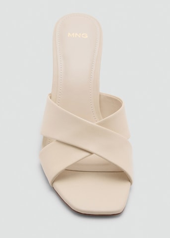 MANGO Mules in Beige