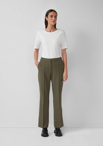 s.Oliver BLACK LABEL Flared Broek in Groen