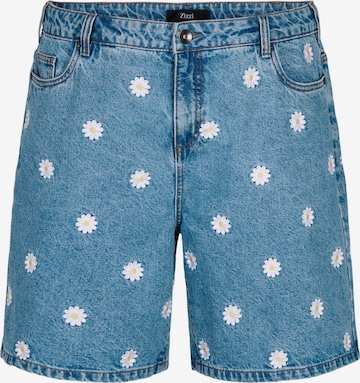 regular Jeans 'MILLE' di Zizzi in blu: frontale