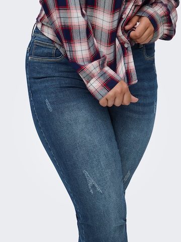 ONLY Carmakoma Skinny Jeans 'CARSALLY' i blå