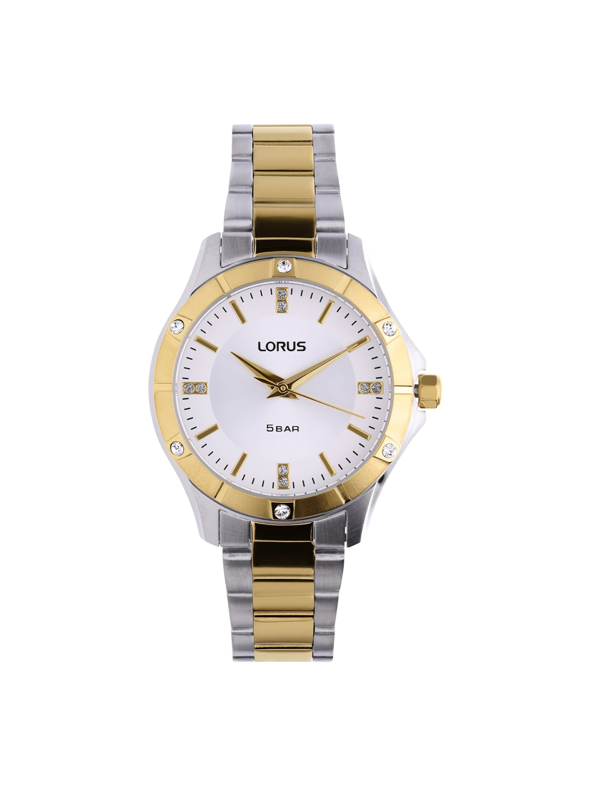 LORUS Analoguhr in Silber: Vorderseite