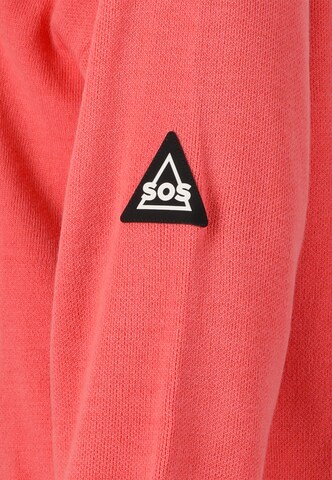 SOS Athletic Sweater 'Tignes' in Pink
