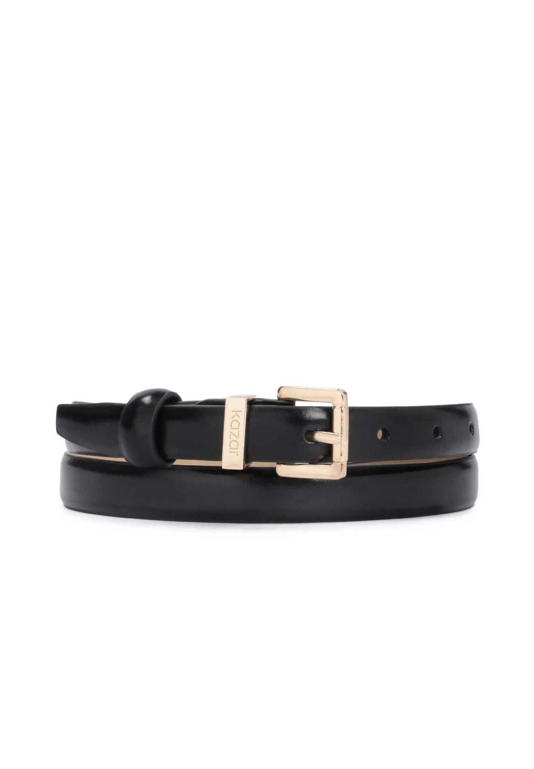 Kazar Riem in Zwart: voorkant