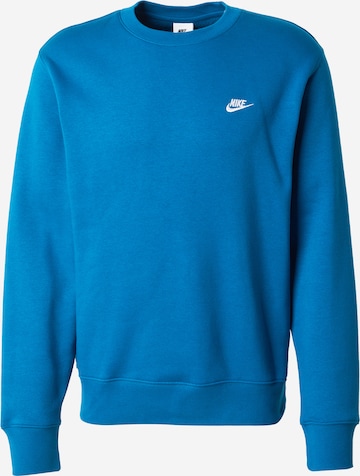 Felpa 'CLUB' di Nike Sportswear in blu: frontale