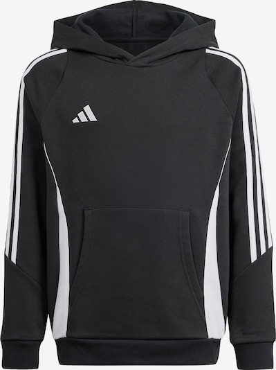 ADIDAS PERFORMANCE Sportief sweatshirt 'Tiro 24' in de kleur Zwart / Wit, Productweergave