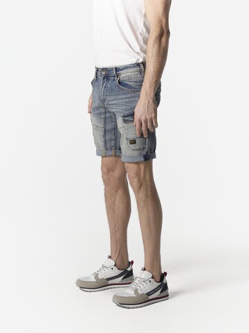 Regular Jeans cargo KOROSHI en bleu