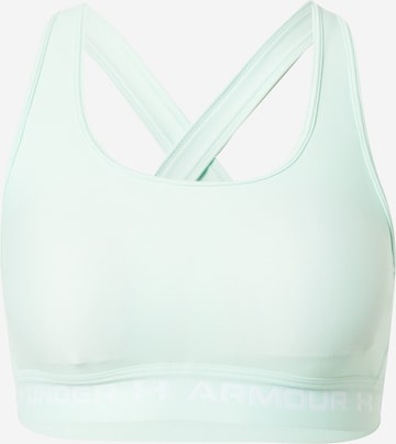 Soutien-gorge de sport UNDER ARMOUR en vert : devant