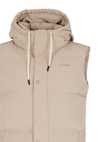 PROTEST Vest 'PRTMIASSY' in Brown