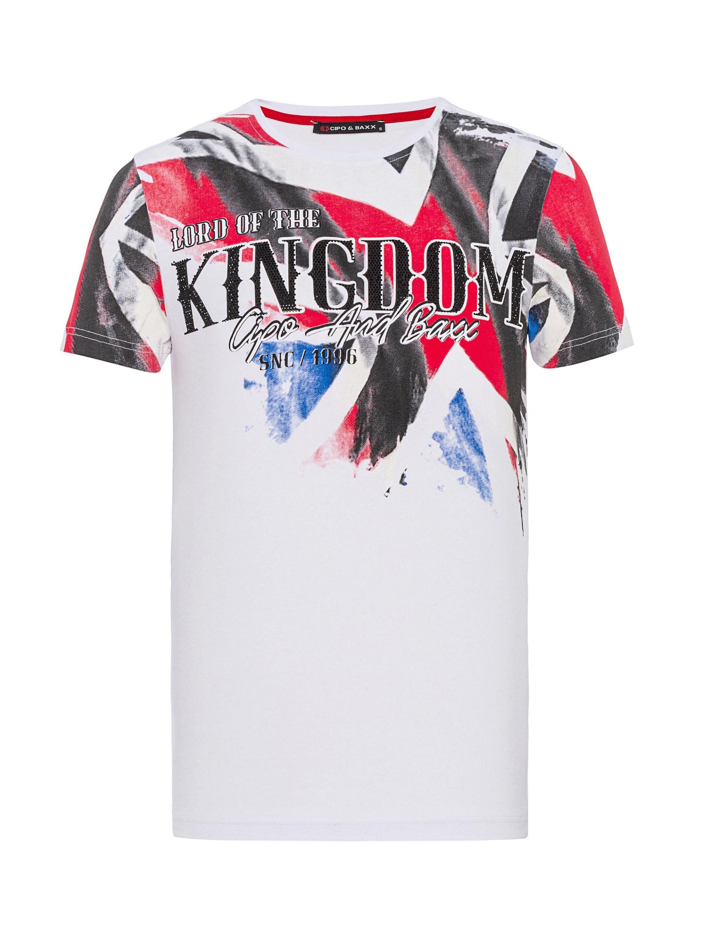 CIPO & BAXX Shirt in White: front